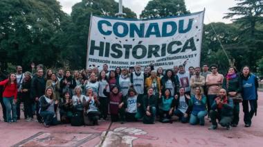Segundo día de paro de la CONADU Histórica: "El Gobierno ha demostrado que no cree en el sistema público”