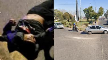 Policía se resistió a un robo, acribilló a un motochorro y baleó a otro