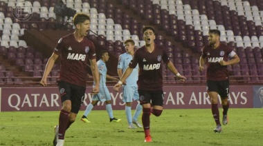 Lanús goleó a Bolivar y se metió en los cuartos de la Copa Sudamericana