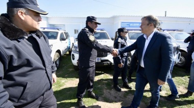 Presentaron 40 móviles policiales 0 kilómetro para la prevención en Brown