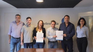 Lorenzino y Lesci acordaron acciones para prevenir la violencia de género en el deporte