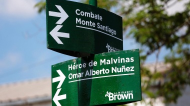 El municipio de Almirante Brown impuso el nombre de una calle homenaje a un excombatiente de Malvinas
