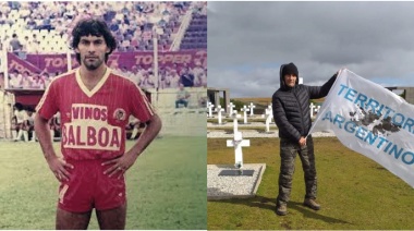 De jugar en Los Andes a combatir en Malvinas, la historia de Luis Alberto Escobedo