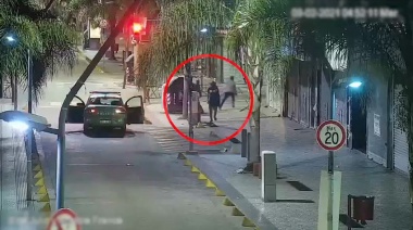 Detuvieron a tres personas que robaban cables y focos de luz