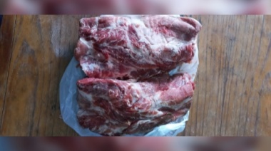 Dos menores fueron detenidos por robar cuatro kilos de carne de cerdo