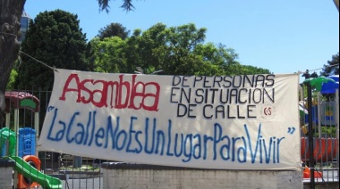 El Colectivo Censo Sur acusó a la policía de Lanús de agredir a personas en situación de calle