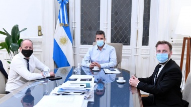 Insaurralde se reunió con Massa y le expresó su apoyo para modificar la Ley de Impuesto a las ganancias