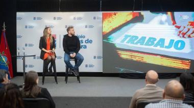 Federico Otermin y Sol Tischik presentaron la plataforma Empleo