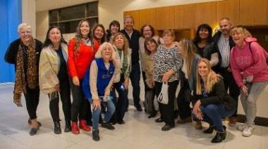 Jubilados disfrutaron de la obra de teatro sobre la vida de Evita