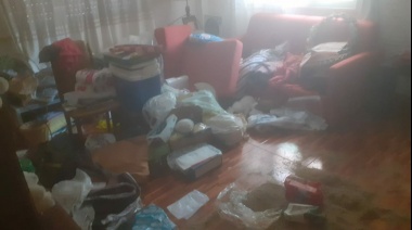 Delincuentes desvalijaron una casa y maniataron a las víctimas por cuatro horas