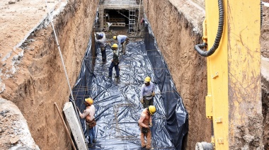 Avanza una obra hidráulica que evitará inundaciones en Burzaco y Longchamps