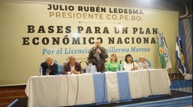 Junto a Ledesma y Valdez, Moreno presentó su “Plan Económico Peronista” en Laferrere