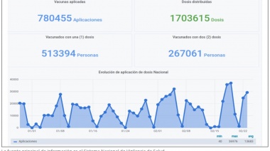 Luego del escándalo, presentan una web para seguir la aplicación de las vacunas