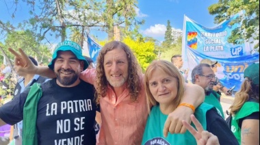 Referentes de ATE Lanús asistieron a la apertura del período de sesiones ordinarias