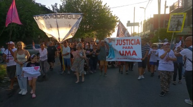 Vecinos de Villa Centenario se movilizaron en reclamo de justicia por crimen de Umma Aguilera
