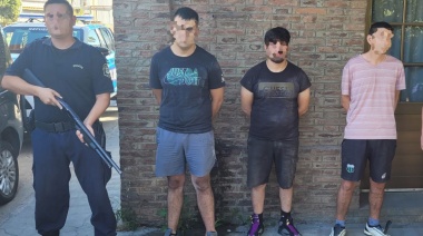 Entradera y persecución de una banda que desvalijó una casa