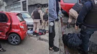 Se fugaban de un robo, y chocaron en Avellaneda: tres menores detenidos