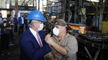 Fernández en Avellaneda: “Cada vez que visito una Pyme reafirmo que son el motor central del crecimiento”