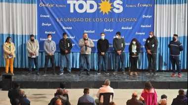 Viñales pidió acompañar a la lista del Frente de Todos en Lomas
