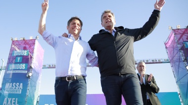 Massa y Kicillof cerraron la campaña bonaerense con un acto por el Día de la Lealtad