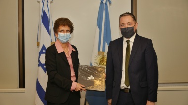 Gray se reunió con la embajadora de Israel para presentar el nuevo régimen de Promoción Industrial del distrito