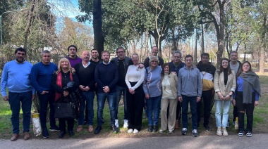 Otermín reunió al bloque de concejales de Unión por la Patria