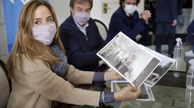 Cascallares y Tolosa Paz firmaron convenios para crear un mercado popular y para acompañar a sectores vulnerables