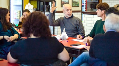 Larreta pone un pie en la provincia con el respaldo de Evolución