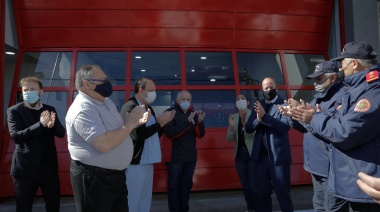 Inauguraron la nueva sede del Destacamento de Bomberos de San José