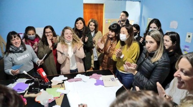 Vilar y Lesci visitaron emprendimientos lomenses junto a funcionarias nacionales y provinciales