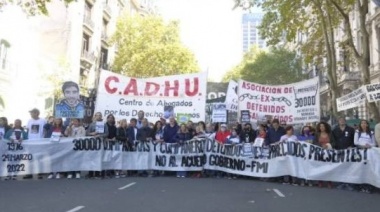 La izquierda se movilizó y renovó críticas por el acuerdo con el FMI