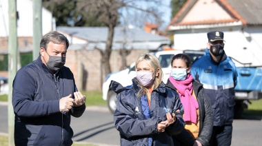 Cascallares presentó alarmas comunitarias en Rafael Calzada