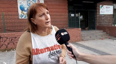 Lanzette aseguró que entre los docentes hay “apatía y bronca”