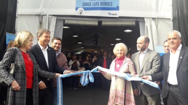 Cascallares y Estela de Carlotto inauguraron la cuarta edición de la Feria Internacional del Libro de Brown
