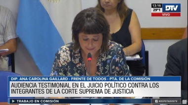 Diputados retoma el tratamiento del pedido de juicio político a miembros de la Corte