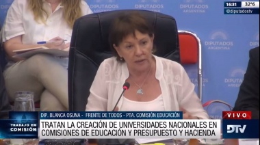 Diputados debatió en comisión la creación de cinco universidades nacionales