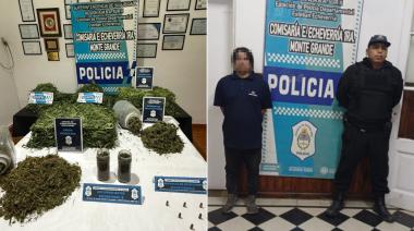 Allanaron un punto de venta de drogas y secuestraron más de 20 kilos de marihuana