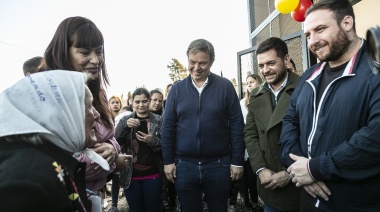 Inauguraron un jardín comunitario en Glew
