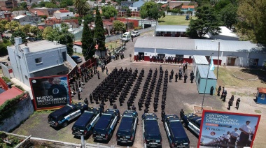 Grindetti y Bullrich inauguraron nueva delegación de Policía Federal
