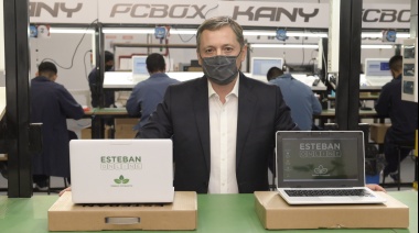 Gray presentó un plan por el que entregarán 3.000 computadoras