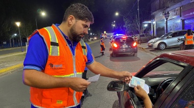 Secuestran más de 90 licencias en un operativo de prevención vial