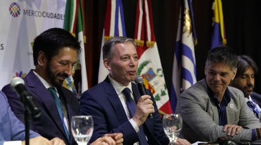 Gray asumió la presidencia de Mercociudades, una red integrada por 400 ciudades del mundo