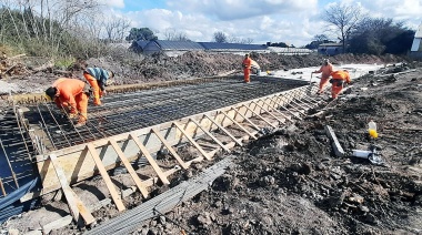 Con cuatro obras hidráulicas, Brown avanza con un histórico plan de saneamiento