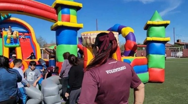 Más de 200 niños participaron del festejo del Día de las Infancias de la Fundación del Club Lanús