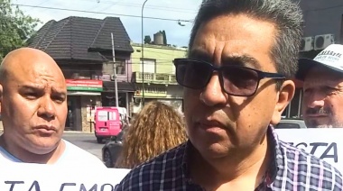 Cantero indicó que evalúan convocar a un paro y pidió que "se cumpla con lo que dice la ley"