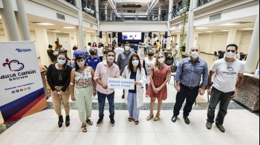 Almirante Brown arrancó el 2022 con una gran jornada solidaria