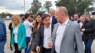 Kicillof y Vilar presentaron el plan de gestión del Ministerio de Ambiente junto a Máximo, Insaurralde y Cabandié