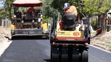 Cascallares confirmó que continuarán las obras en el distrito