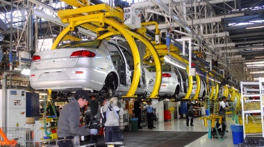 La industria registró una producción solo 4,7% más baja que los niveles más altos de la década
