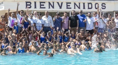 Cascallares y Fabiani acompañaron a los chicos que participaron de la Colonia de Verano